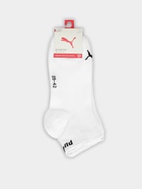 Белый - Набор носков PUMA Quarter Socks 3 Pack