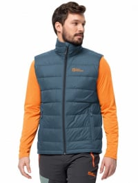 Синій - Жилет з утеплювачем Jack Wolfskin Ather Down Vest