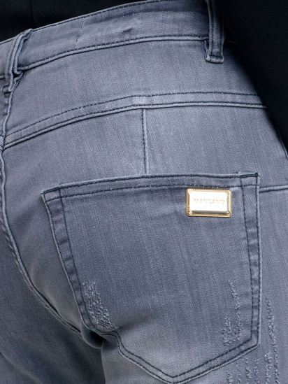 Зауженные джинсы Mangano модель A030MNG00052 — фото 5 - INTERTOP