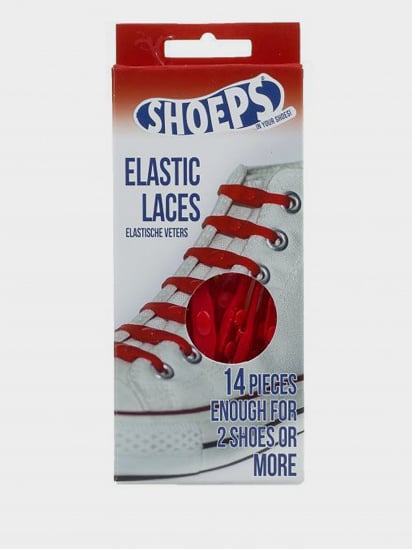 Шнурки Collonil модель Shoeps Red — фото - INTERTOP