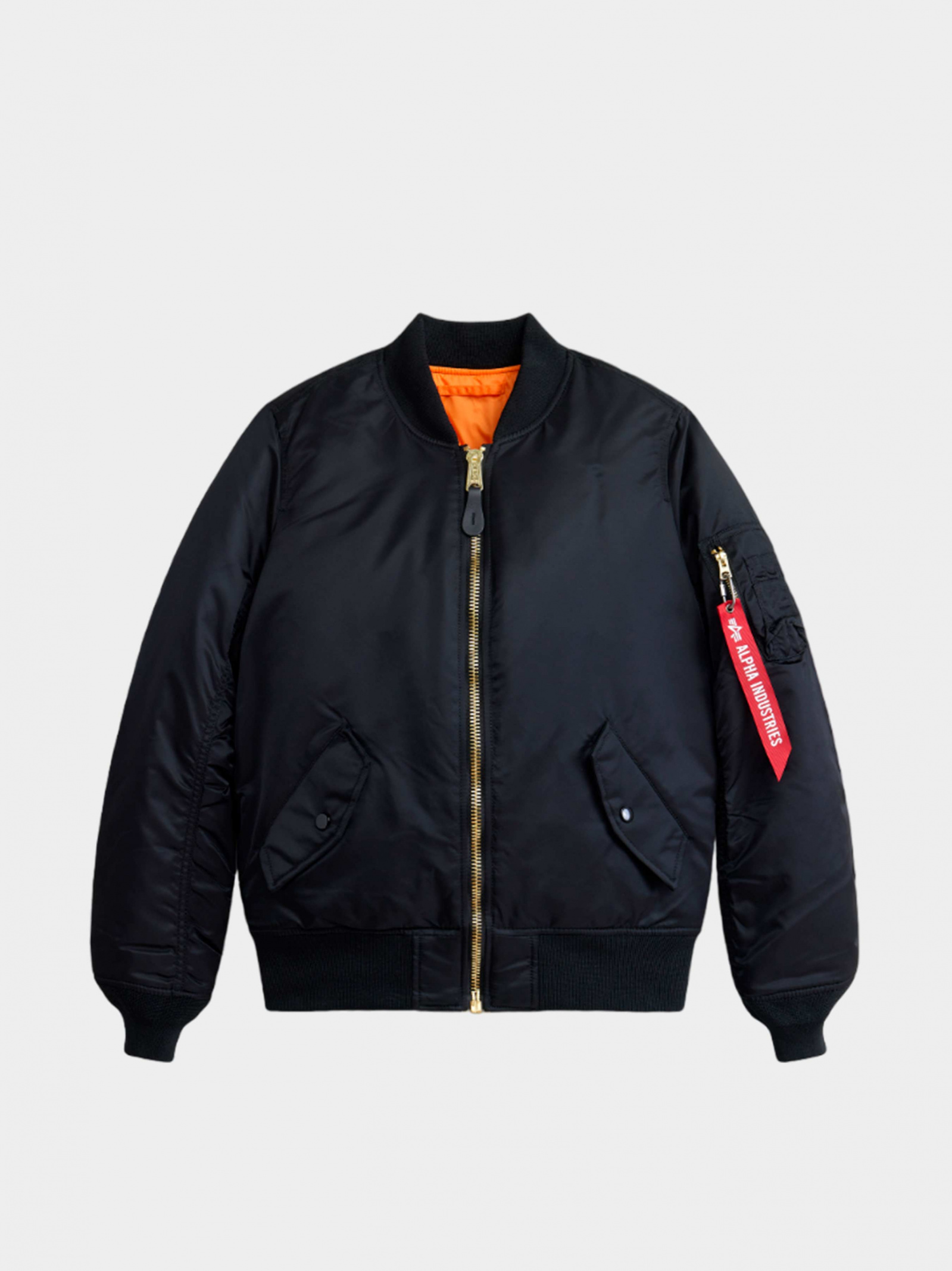 Бомбер Alpha Industries WJM44500C1_001 для женщин, цвет: Чёрный - купить по  выгодной цене в Казахстане | INTERTOP