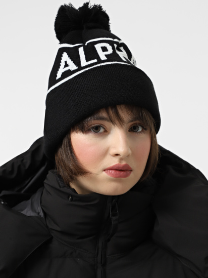 Шапка Alpha Industries Essential Pom Beanie модель UHE52500C1_001 — фото - INTERTOP