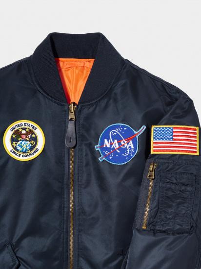 Демісезонна куртка Alpha Industries NASA MA-1 модель YJM21093C1_410 — фото - INTERTOP
