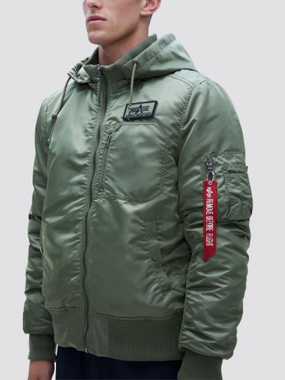 Демісезонна куртка Alpha Industries MA-1 HOODED RIB модель MJM49501C1_310 — фото 4 - INTERTOP