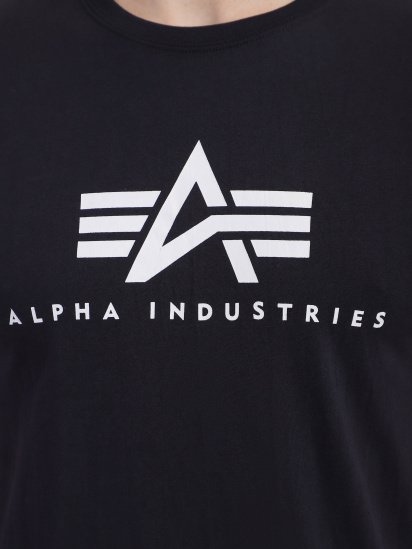 Футболка Alpha Industries модель UTB49000G1_410 — фото 6 - INTERTOP