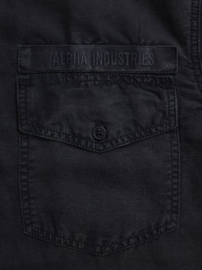 Куртка-сорочка Alpha Industries Washed Fatigue Shirt Jacket модель MJS54000CO_001 — фото 8 - INTERTOP