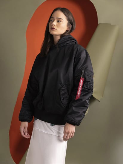 Бомбер Alpha Industries Pull-over Ma-1 модель UJP54500C1_001 — фото 5 - INTERTOP