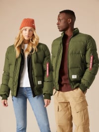 Зелений - Бомбер Alpha Industries MA-1 Quilted