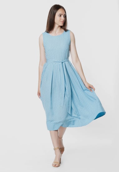 Платье миди Arber модель ANW22.07.24 — фото 9 - INTERTOP