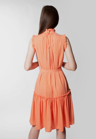 Платье миди Arber модель ANW22.14.37 — фото 5 - INTERTOP