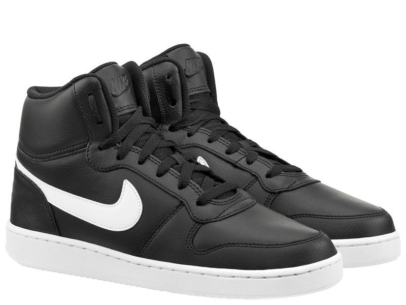 

Кроссовки мужские Nike Ebernon Mid Black/White AQ1773-002, Черный