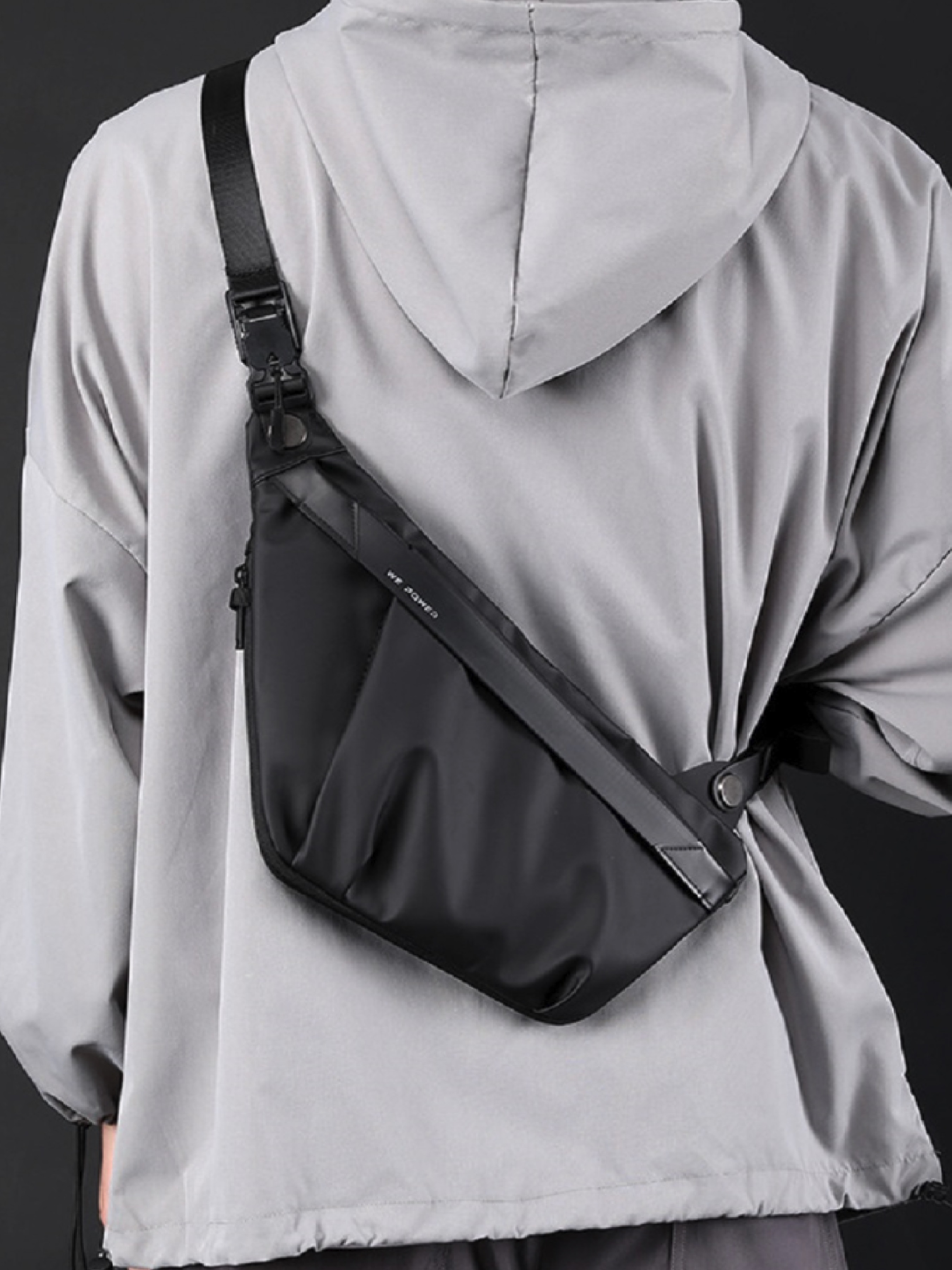 

RoyalBag Поясна сумка (AT08-T-1100-43A) Чоловіче, колір - Чорний, матеріал - текстиль