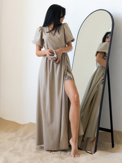 Платье макси Jadone Fashion модель Ameliya_bej — фото - INTERTOP