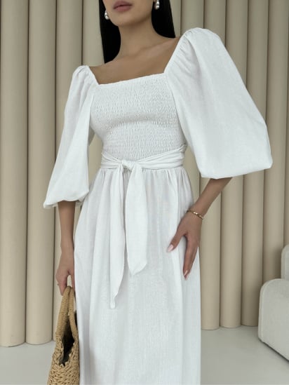 Сукня максі Jadone Fashion модель Askaniya_bil — фото 3 - INTERTOP