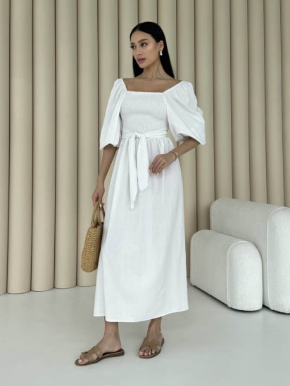 Сукня максі Jadone Fashion модель Askaniya_bil — фото 4 - INTERTOP