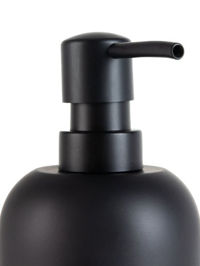 MBM MY HOME ­Диспенсер для жидкого мыла черный Boston модель BA-04 BLACK — фото 3 - INTERTOP