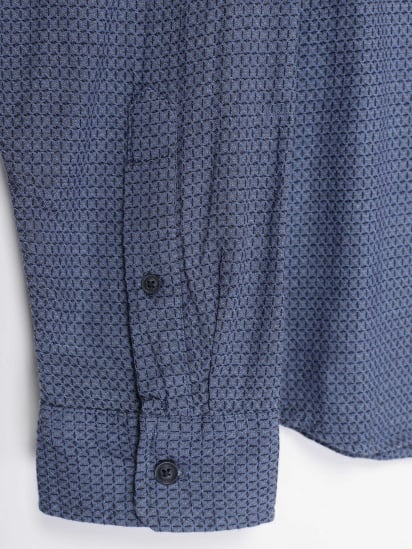 Рубашка Blend модель 20709601_синій комб. — фото - INTERTOP