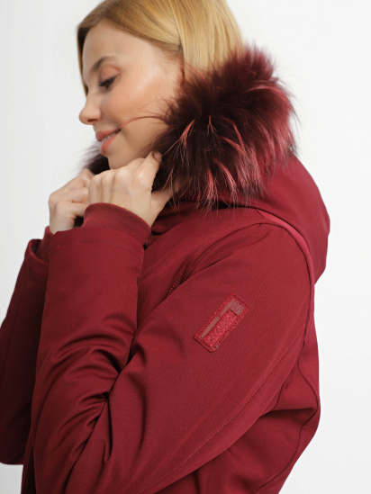 Зимова куртка Bomboogie модель CW801B_бордовий — фото 3 - INTERTOP