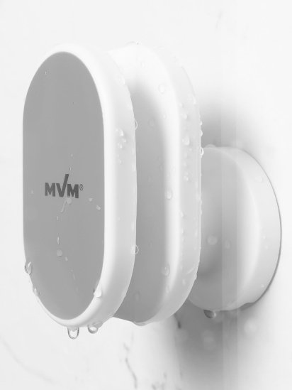 МВМ MY HOME ­Тримач для душової лійки клейкий модель BP-27 WHITE/GRAY — фото 5 - INTERTOP
