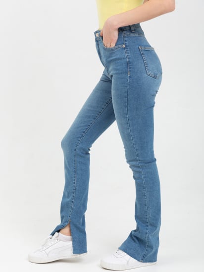 Расклешенные джинсы Famo модель BR-03023_02 — фото 4 - INTERTOP