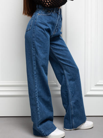 Расклешенные джинсы Famo модель BR-2162_01 — фото 4 - INTERTOP