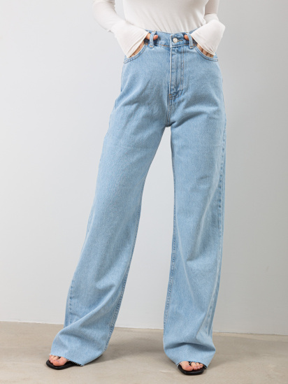 Широкие джинсы Famo модель BR-2291_01 — фото - INTERTOP