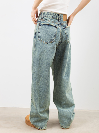 Широкие джинсы Famo модель BR-2310_01 — фото - INTERTOP