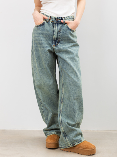 Широкие джинсы Famo модель BR-2310_01 — фото 3 - INTERTOP