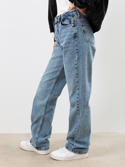 Широкие джинсы Famo модель BR-2314_01 — фото 3 - INTERTOP