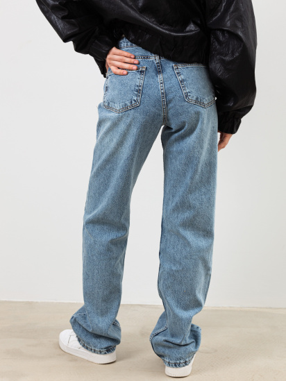 Широкі джинси Famo модель BR-2314_01 — фото 4 - INTERTOP