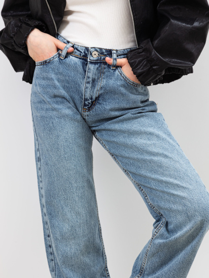 Широкі джинси Famo модель BR-2314_01 — фото 5 - INTERTOP