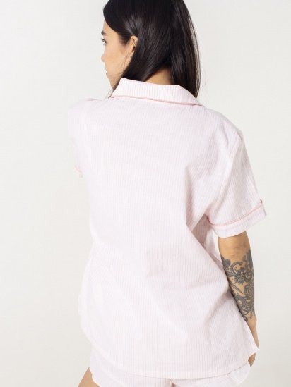 Рубашка brabrabra модель HOM2105004_pink — фото - INTERTOP