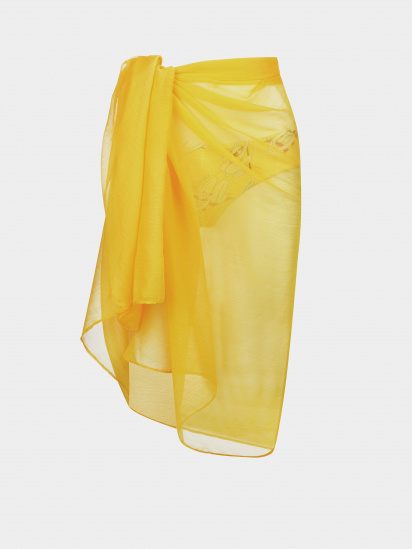Парео brabrabra модель SO205699_yellow — фото 4 - INTERTOP