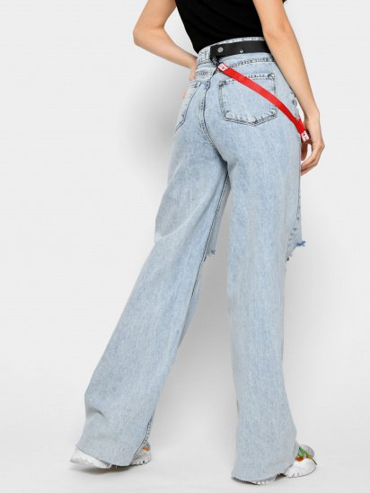 Широкие джинсы Braska модель 31937-11 — фото - INTERTOP