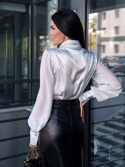 Блуза Jadone Fashion модель Bluza_Irma_biliy — фото 5 - INTERTOP