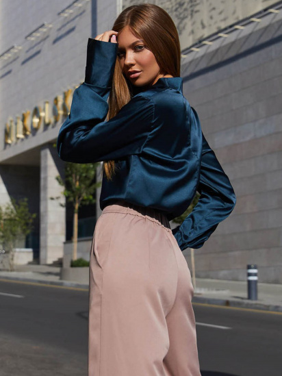Блуза Jadone Fashion модель Bluza_Kamilla_izumrud — фото - INTERTOP