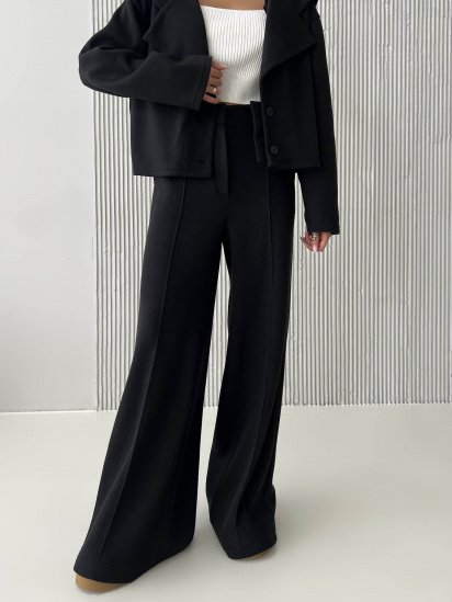 Штани палаццо Jadone Fashion модель Bruki_Ridly_black — фото - INTERTOP