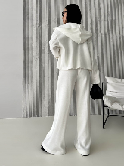 Штани палаццо Jadone Fashion модель Bruki_Ridly_white — фото - INTERTOP