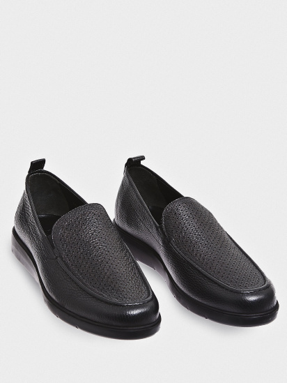 Мокасини GRAF shoes модель 0585 BLACK FLOTER — фото 4 - INTERTOP