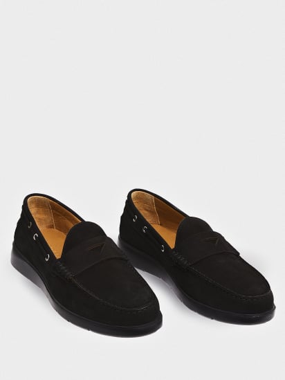 Мокасины GRAF shoes модель 0685 BLACK NUBUK — фото 4 - INTERTOP