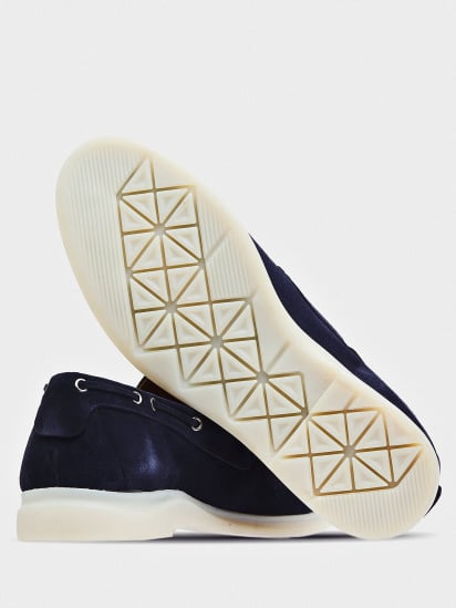 Мокасини GRAF shoes модель 0676 NAVY SUEDE — фото 3 - INTERTOP