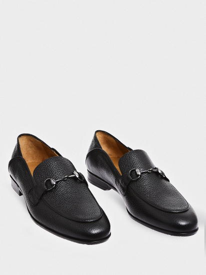 Лофери GRAF shoes модель 2880 BLACK FLOTER — фото 4 - INTERTOP
