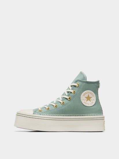 Кеди високі CONVERSE Chuck Taylor All Star Modern Lift Platform Crafted Stitching модель A07547C — фото - INTERTOP