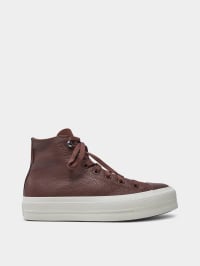 Коричневий - Кеди високі CONVERSE Chuck Taylor All Star Lift Platform Water Repellent Leather