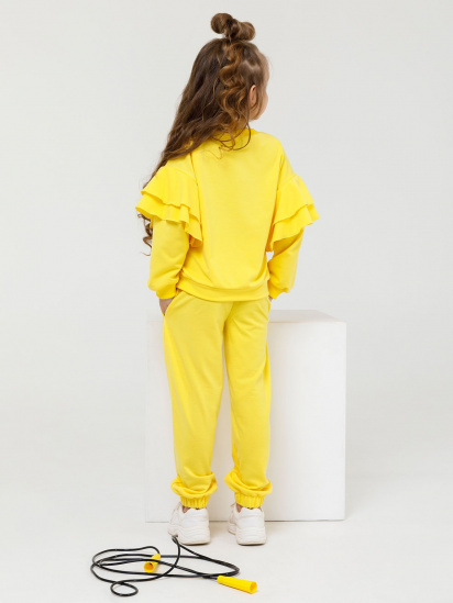 Спортивний костюм ISSA Plus модель CD-402_yellow — фото 5 - INTERTOP