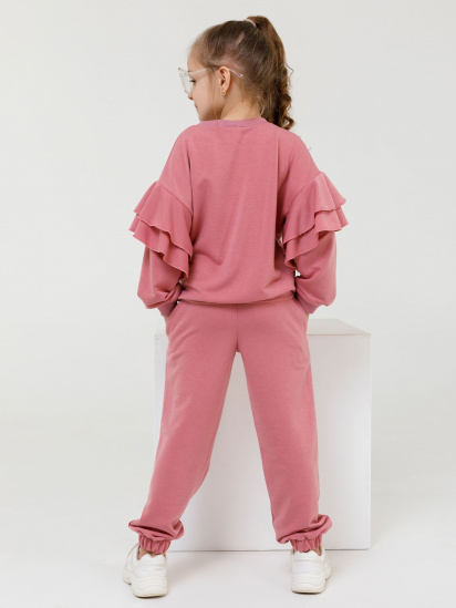 Спортивный костюм ISSA Plus модель CD-403_pink — фото 5 - INTERTOP