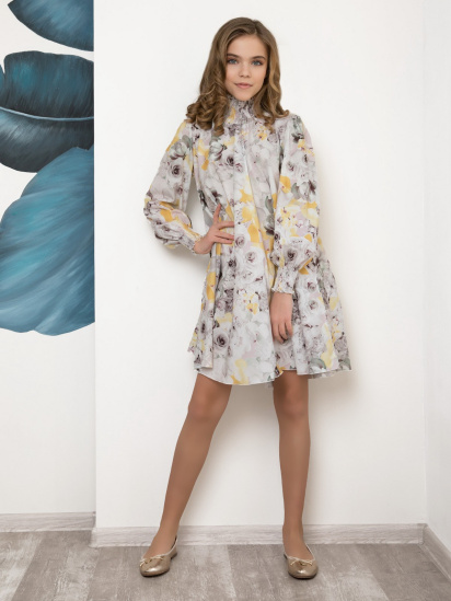 Платье мини ISSA Plus модель CD-407_multicolor — фото - INTERTOP