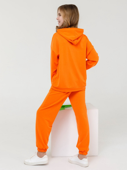 Спортивный костюм ISSA Plus модель CD-410_orange — фото 3 - INTERTOP