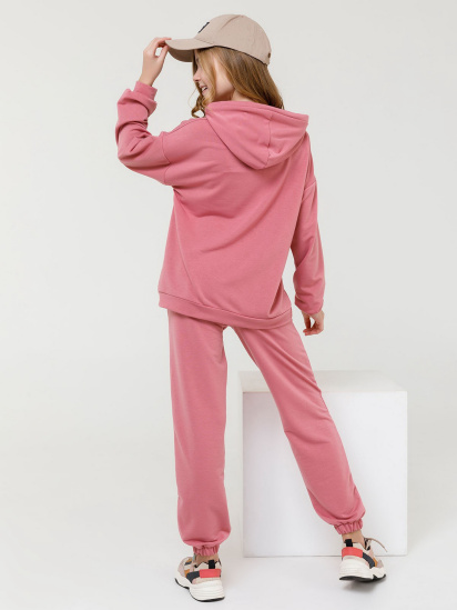 Спортивный костюм ISSA Plus модель CD-410_pink — фото 3 - INTERTOP
