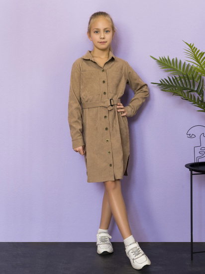 Сукня міні ISSA Plus модель CD-457_beige — фото - INTERTOP